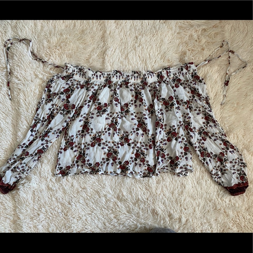 LA Hearts Off The Shoulder Floral Top
